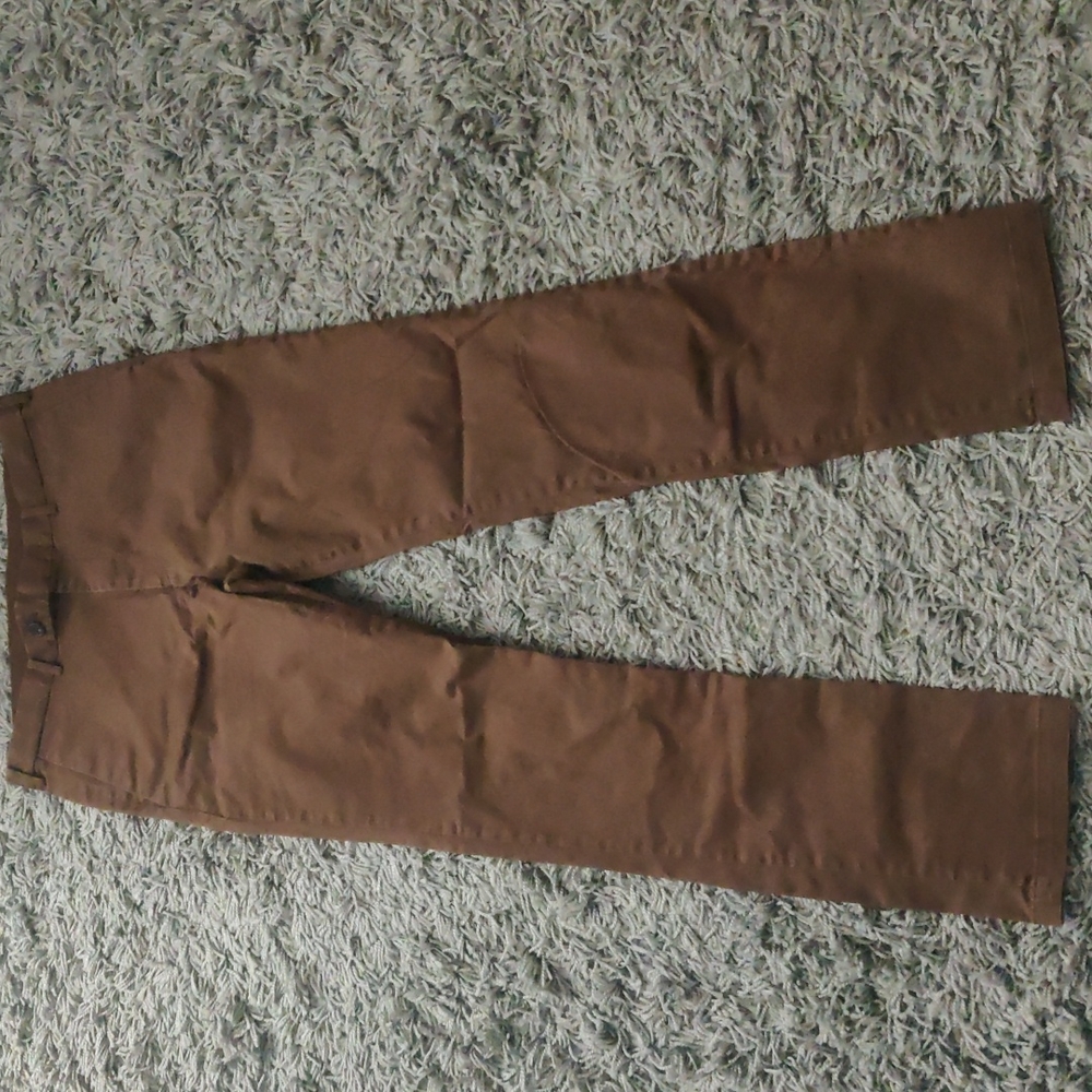 Men's Uniqlo Size 32x34 Brown Khaki Pants